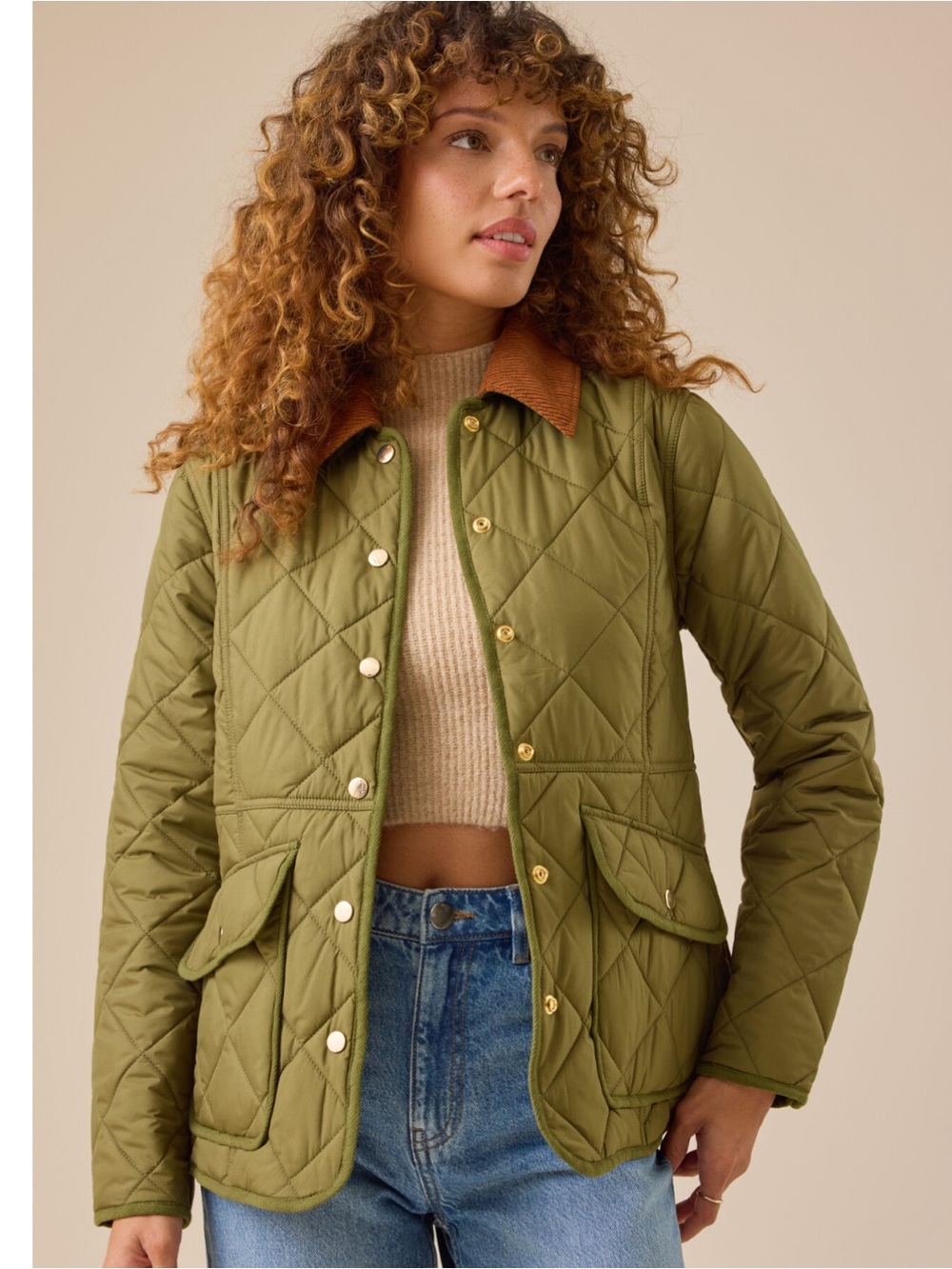 Altar’d State Hunter Quilted Barn Jacket
